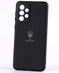 Силіконовий чохол SOFT Silicone Case для Samsung A33 5G (ТРИЗУБ) чорний