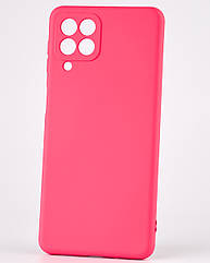 Силіконовий чохол SOFT Silicone Case для Samsung M53 5G (без лого) малиновий