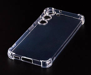 Силіконовий чохол WS SHOCKPROOF для Samsung S23 прозорий