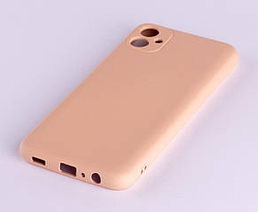 Силіконовий чохол SOFT Silicone Case для Samsung A04e (без лого) пудра