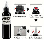 Фарба для тату чорна 30 мл, фото 2