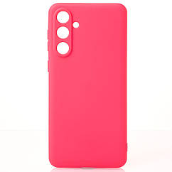 Силіконовий чохол SOFT Silicone Case для Samsung M55/M55S (без лого) малиновий