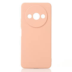 Силіконовий чохол SOFT Silicone Case для Xiaomi Redmi A3X (без лого) пудра