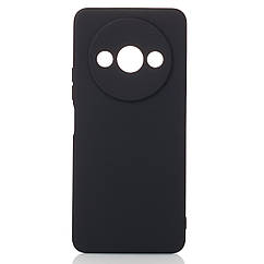 Силіконовий чохол SOFT Silicone Case для Xiaomi Redmi A3X (без лого) чорний