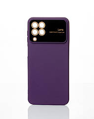 Силіконовий чохол CAMERA PROTECTION для Samsung M33 5G фіолетовий