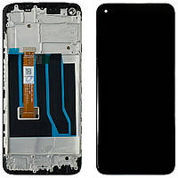 Дисплей (екран) Oppo A54 4G CPH2239 з тачскрином і рамкою (BV065WBM-L03-MB00)