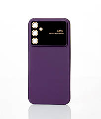 Силіконовий чохол CAMERA PROTECTION для Samsung A34 фіолетовий