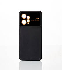 Силіконовий чохол CAMERA PROTECTION для Xiaomi Redmi Note 12 4G чорний