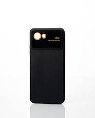 Силіконовий чохол CAMERA PROTECTION для Realme C30S чорний