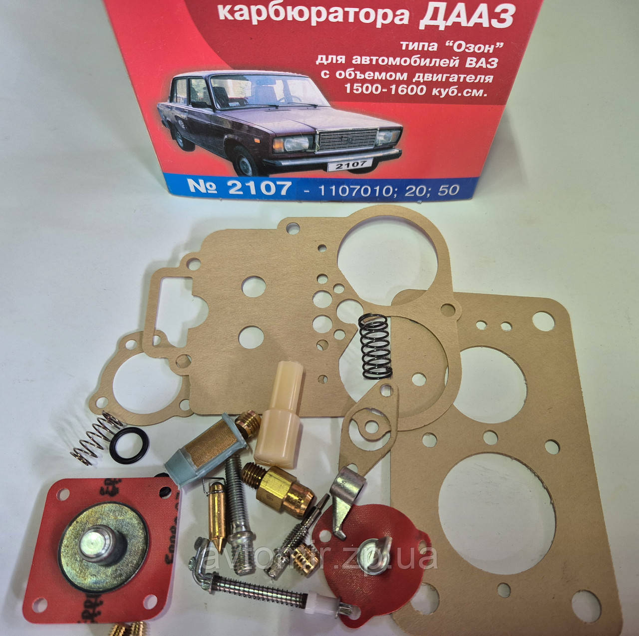 Ремкомплект карбюратора Ваз 2107 (дв.V = 1500-1600)
