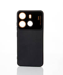 Силіконовий чохол CAMERA PROTECTION для Tecno Pop 7 (BF6) чорний