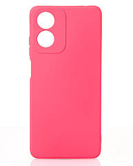 Силіконовий чохол SOFT Silicone Case для Motorola G04 (без лого) малиновий