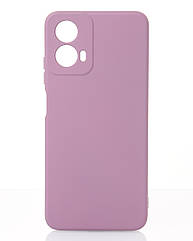 Силіконовий чохол SOFT Silicone Case для Motorola G34 (без лого) лаванда