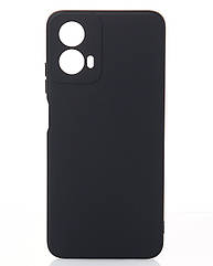 Силіконовий чохол SOFT Silicone Case для Motorola G34 (без лого) чорний