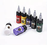 Тату фарбу чорна 15 мл, фото 3