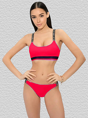 Купальник раздельный Fuba Альвина 9014 красный(В НАЛИЧИИ ТОЛЬКО 42 44 46 48 50 УКР р-ры), фото 2