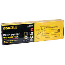 Насос ручний плунжерний для перекачування масла з бочки (18л/хв) SIGMA (6301321), фото 5