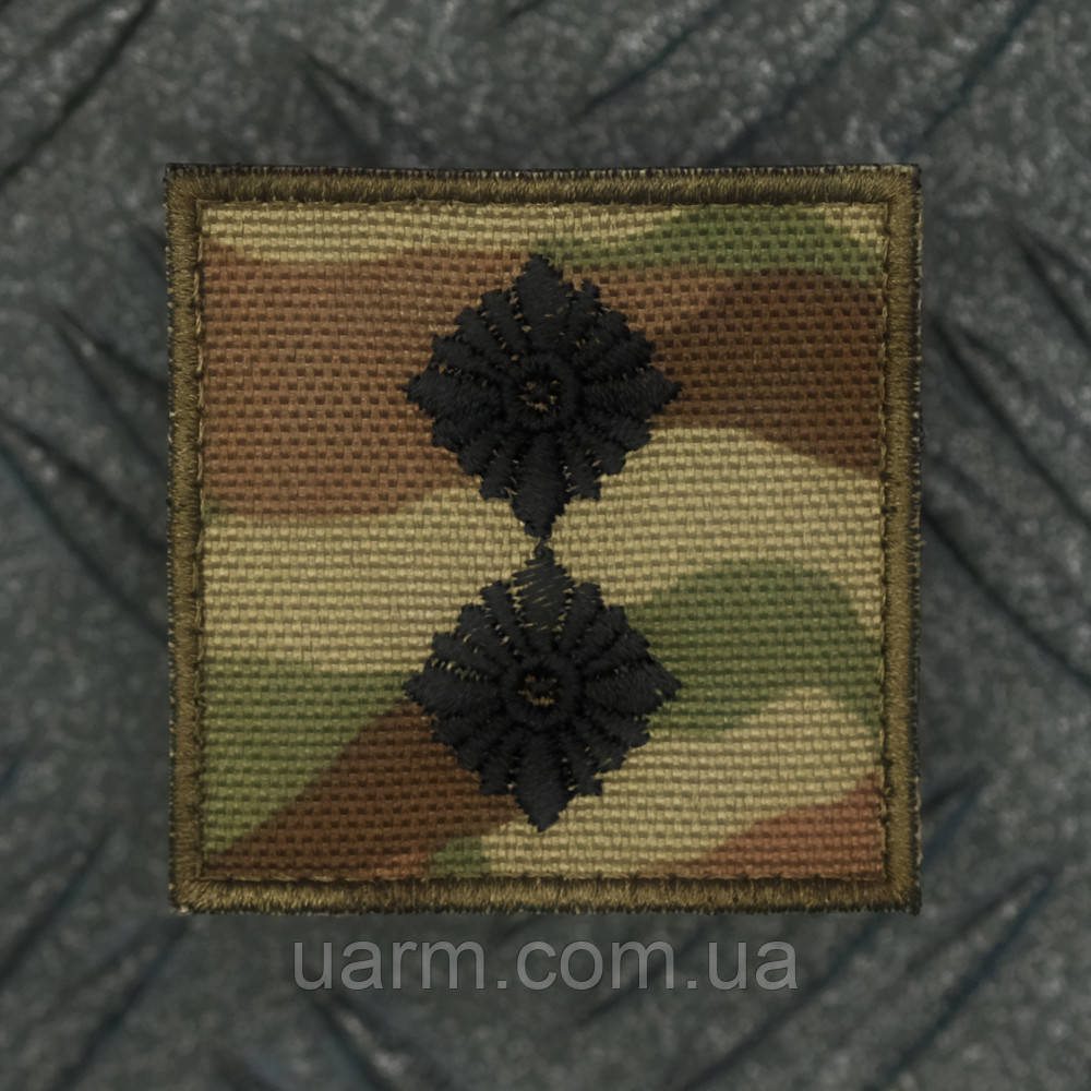 Погон НАТО лейтенант мультикам 5.0 х 5.0, фото 1
