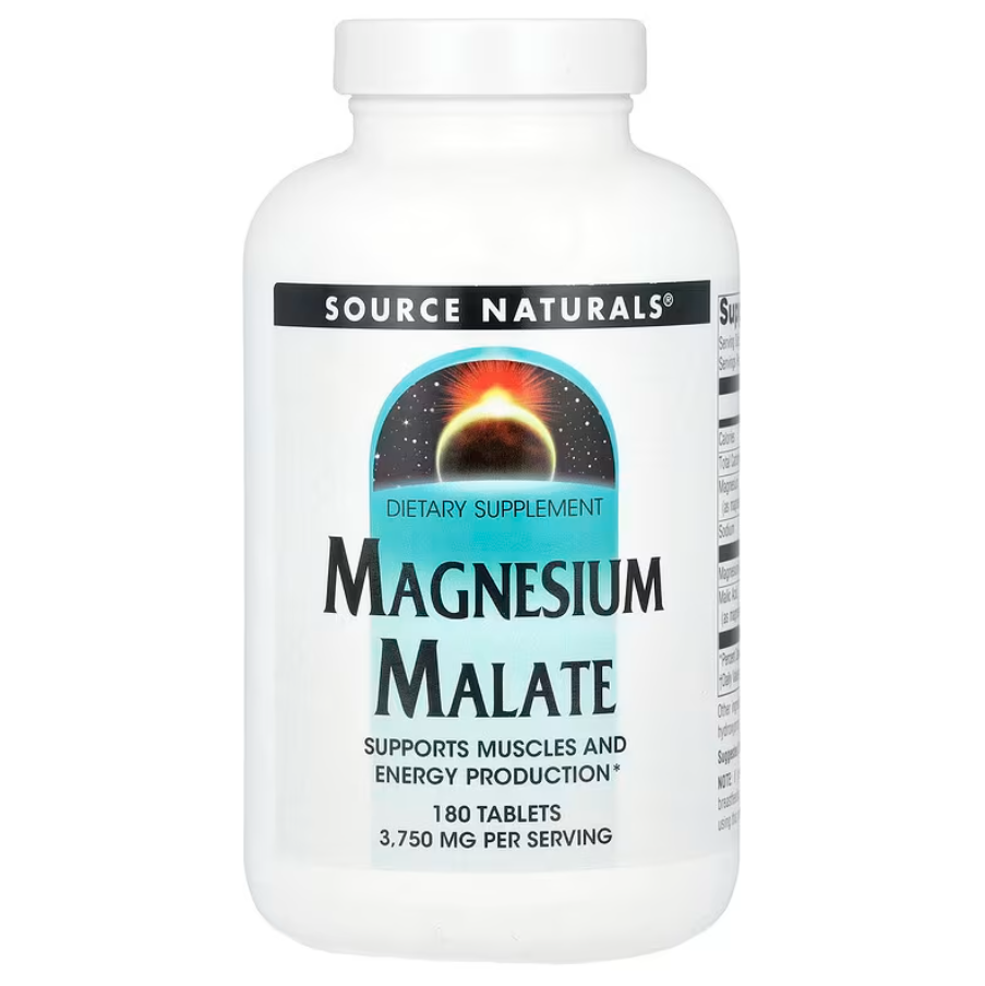 Magnesium Malate Source Naturals 180 таблеток, фото 1