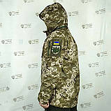 Куртка тактична Softshell Waterproof піксель ММ-14, фото 10