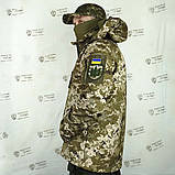 Куртка тактична Softshell Waterproof піксель ММ-14, фото 7
