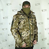 Куртка тактична Softshell Waterproof піксель ММ-14, фото 6