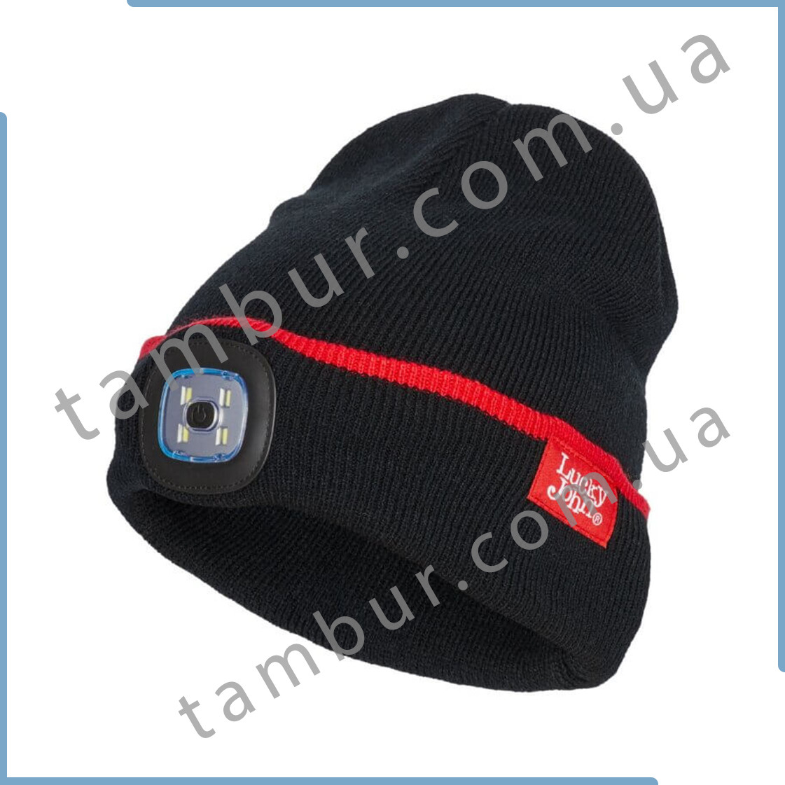 Шапка Lucky John DROP LED зі знімним LED-ліхтариком