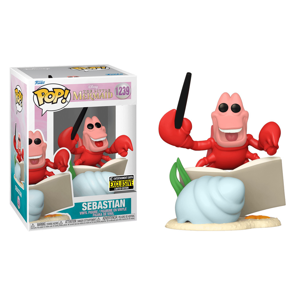 Фигурка Фанко Поп Funko Pop Русалонька The Little Mermaid Себастіан Sebastain 10 см №1239