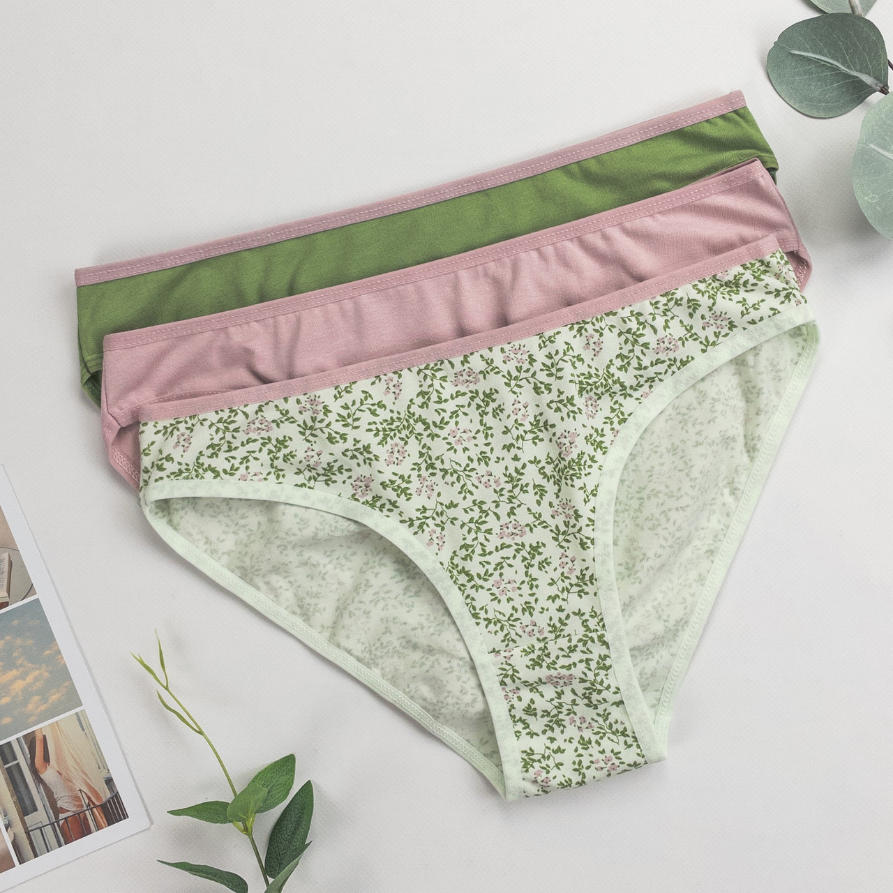 Трусики жіночі сліпи Dominant Туреччина трійки S | 3 шт.