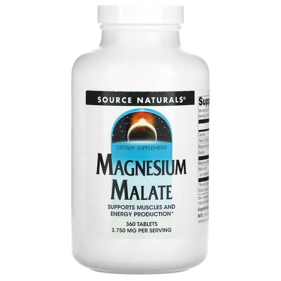 Magnesium Malate Source Naturals 360 таблеток, фото 1