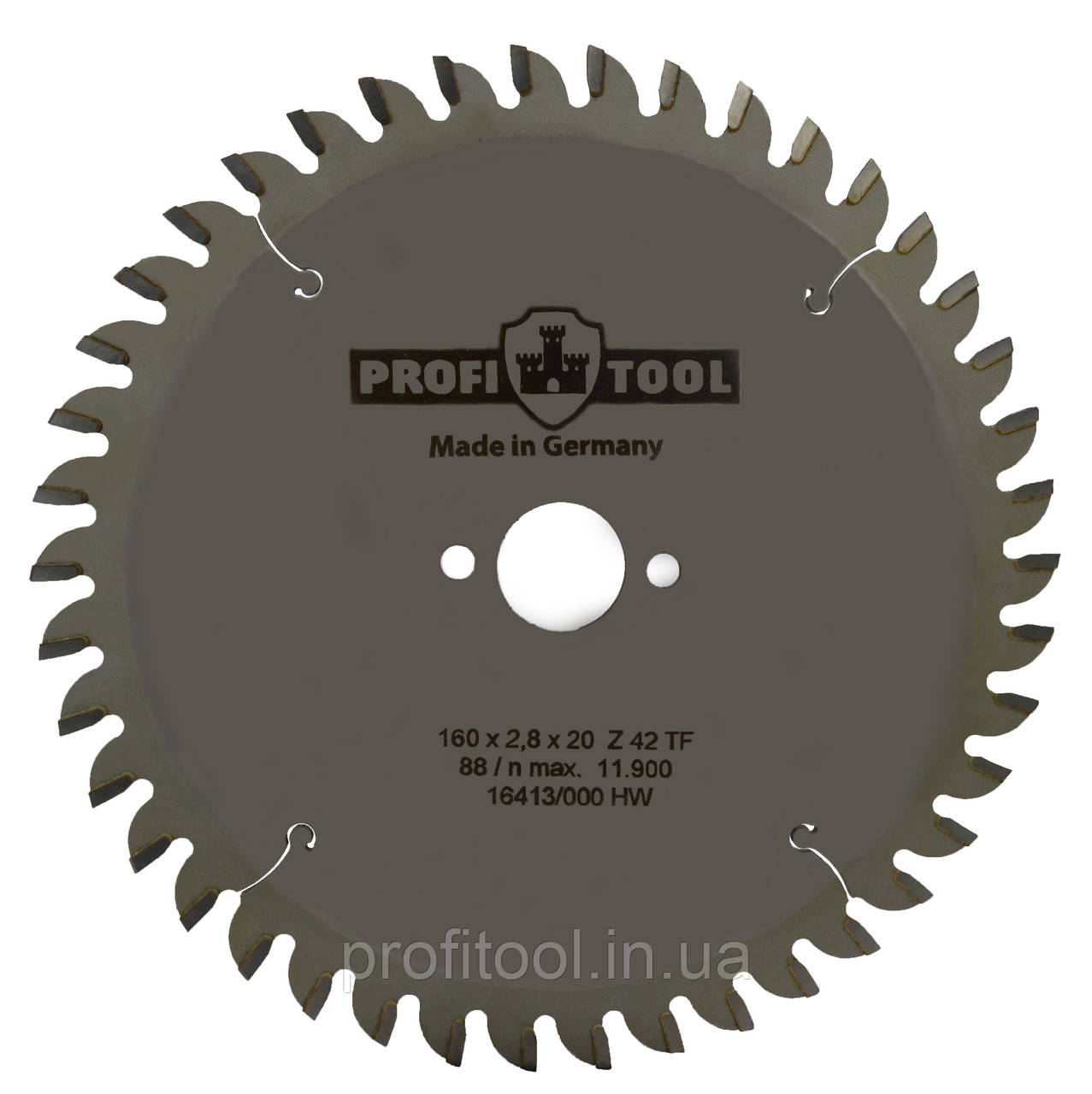 Диск пиляльний PROFITOOL - 160х2,8х2,2х20 мм Z=42, TF (TCG) (2116015)