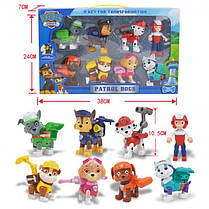 Ігровий набір фігурок цуценят з рюкзачками Щенячий Патруль 8 героїв у наборі, фото 3