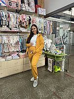 Костюм тепла бавовна тринитка на флісі для вагітних