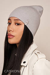 CANE UNI ШАПКА світло сірий перламутр