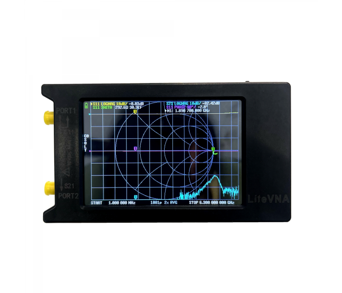 Аналізатор векторний LiteVNA-64 50kHz - 6.3GHz