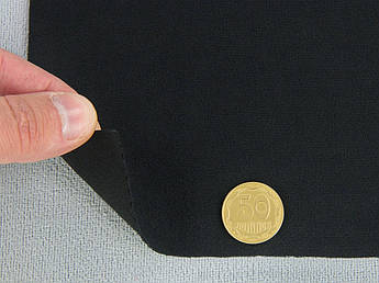 Автовелюр S-37-bo чорний, без основи для перетяжки пластикових деталей, шир 1.70 м Туреччина