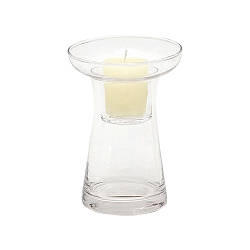 Підсвічник скляний зі змінною склянкою свічник (527-C13)