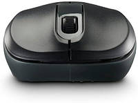 Бездротова миша Hama AMW-200 для шульги та правшів (3 клавіші, 2,4 ГГц, з USB-приймачем Nano, 1600 dpi, оптична миша для ноутбука