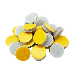 Комплект змінних бафів для педикюрного диска Nisima Ø 15 мм (25 шт.)