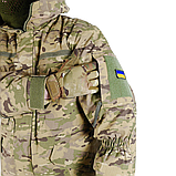 Армійський зимовий бушлат мультикам з утеплювачем синтепон + підкладка, фото 6