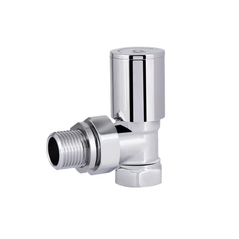 Кран радіаторний SD Forte 1/2" кутовий хром SF234W15