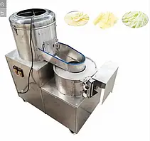 Машина (комбаїн) для чищення та нарізання картоплі фрі та моркви корейською Vektor LY-350 300 кг/год