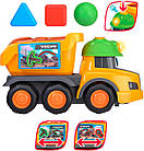 Самоскид ABC Сортер Гаррі зі звуковими та світловими ефектами 30 см 4115008, фото 7