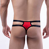 Чоловічі відверті стринги на подвійній гумці, фото 5