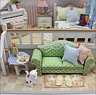 Дитячий конструктор 3D румбокс «Because of You» ляльковий будиночок для дівчаток, фото 4