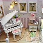 Дитячий конструктор 3D румбокс «Because of You» ляльковий будиночок для дівчаток, фото 5