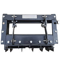 Дирокол пасічний для рамок на 5 отворів універсальний зі сталі з гальванічним покриттям з втулками 100г. (1000 шт.) 2х5 мм