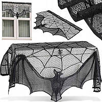 6 шт. Гірлянда чорна мобильна кажан вечіркова декоративна завіса прикраса на хелловін