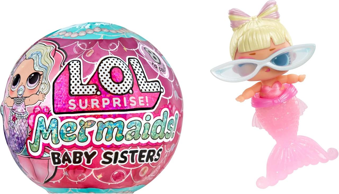 Лялька Лол Русалочка LOL Surprise Mermaids Baby Sisters