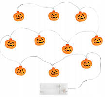 4 шт. Одиночна декорація Partypal гарбуз 1 шт. гірлянда світлодіодні лампи гарбузи 200 см хелловін Hal-165
